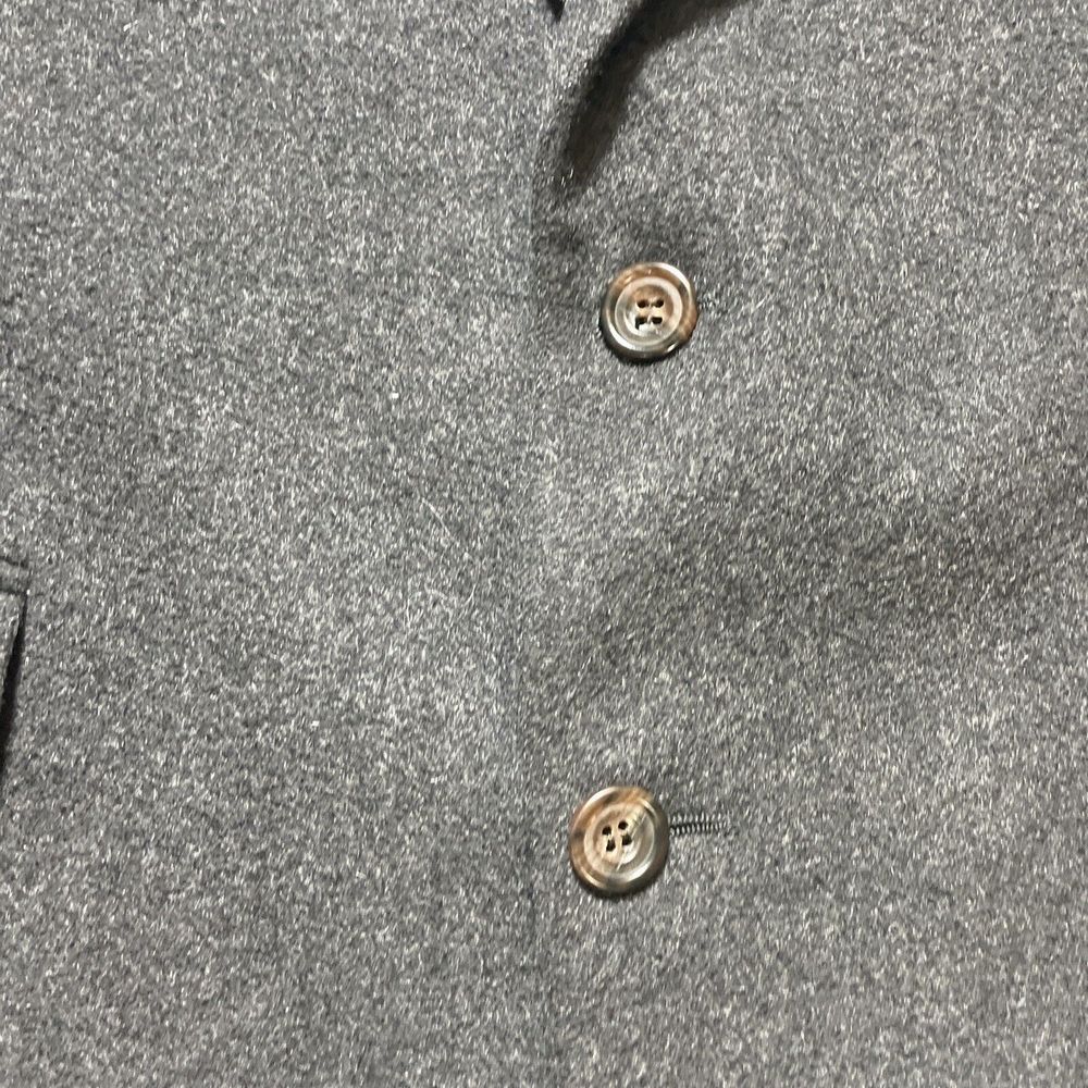 Cashmere Mans Gray Jacket 46R Business Work Blazer Joseph & Lyman Bloomingdale’s - Picture 2 of 16